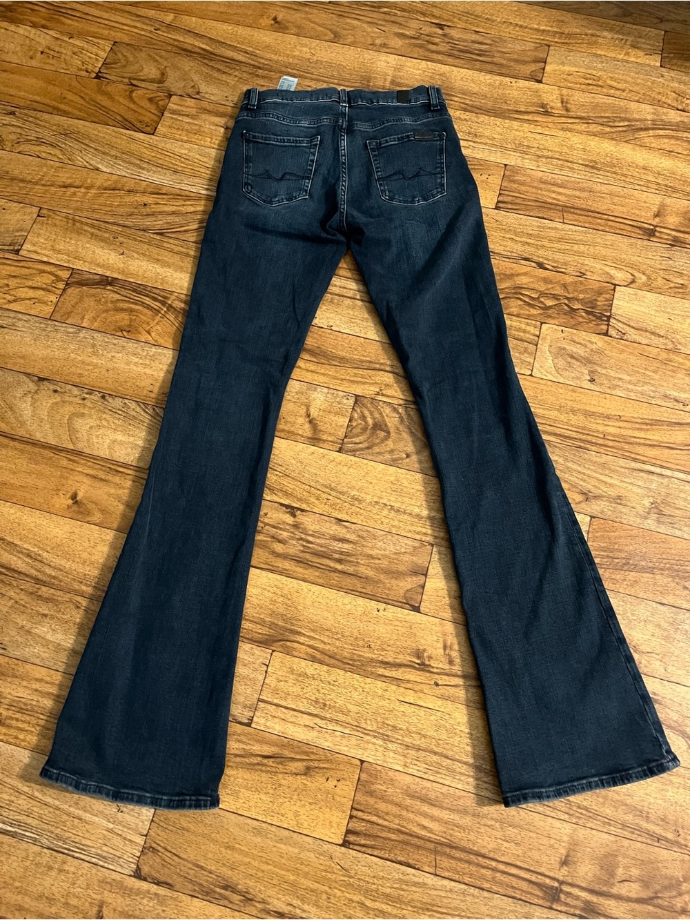 7 For All Mankind Dark Wash Bootcut Jeans Size 26 - Picture 2 of 5